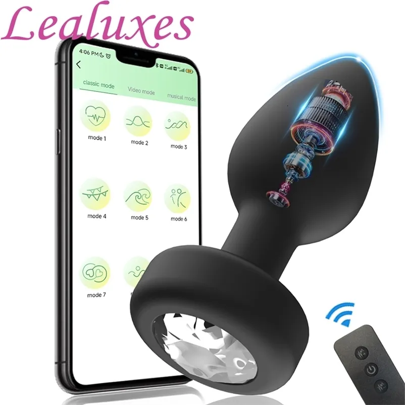 Lealuxes Silicone Anal Vibrator Butt Plug Bluetooth... From Ruiqi04, $10.78 