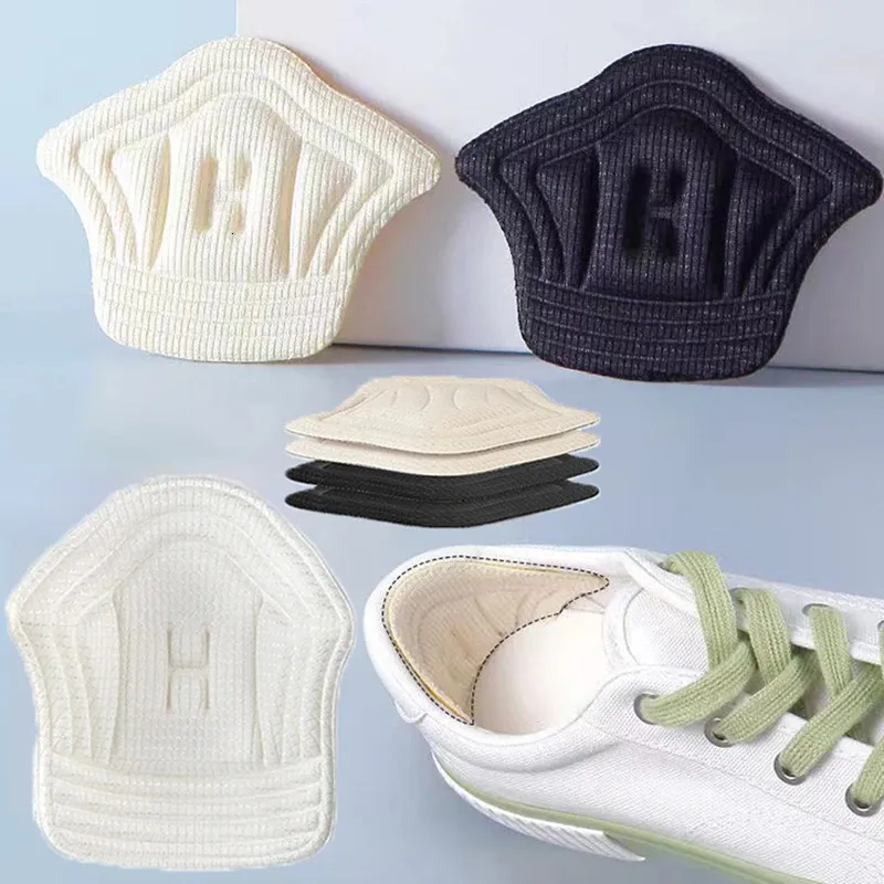 Shoe Parts Accessories Heel Pad 6pcs Soft Back Sticker Accesories Sneakers Anti Pain Adjustable Size Cushion Insole Shoes 231128