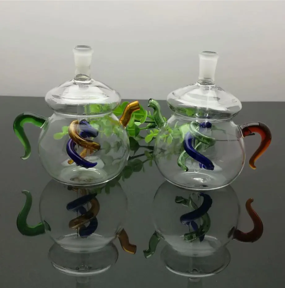 Smoking Pipes Aeecssories Glass Hookahs Bongs Classic Teapot Glass Water Smoke Bottle