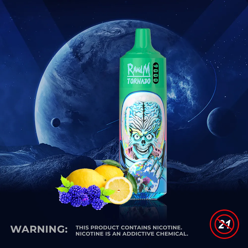 RandM Tornado 9000 Puffs Einweg E Zigarette, Wiederaufladbar, 9k Vape ...