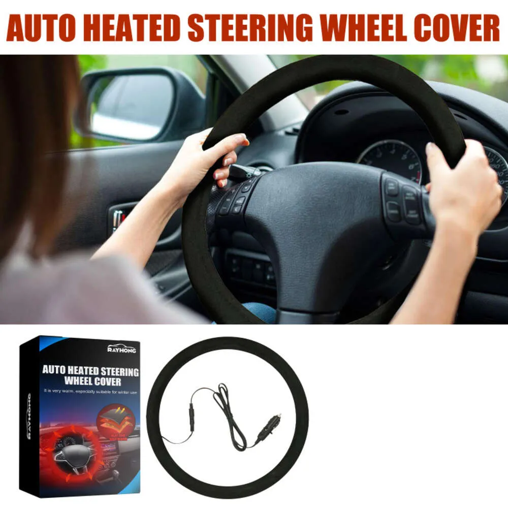 Universal Anti Slip Heated Aftermarket Heated Steering Wheel Cover