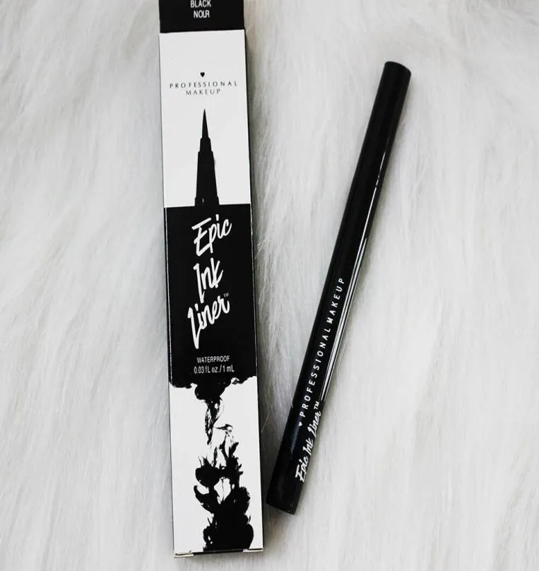 Drop Epic Ink Liner Black Eyeliner Pencil Headed Makeup Liquid Black Color Eye Liner Waterproof Cosmetics Långvarande8409101