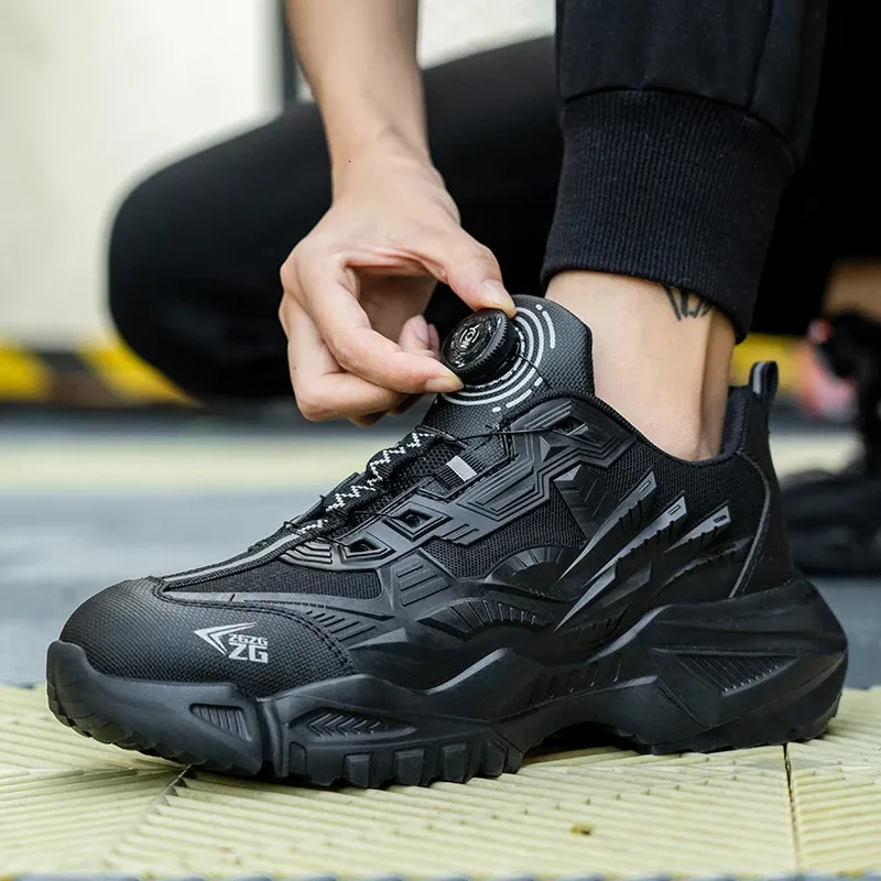 Unisex steel store toe shoes