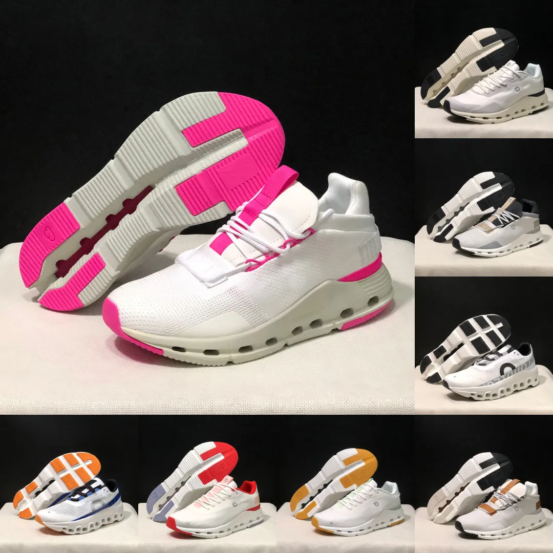 Chaussures Cloud Nova White Pearl Man Womans Nova Form Federer Tennis Chaussures de course Homme Shock S Sneakers Hommes Womendesigner Chaussures Femme Run DHgate Iron Leaf Pearl Federer 2.0