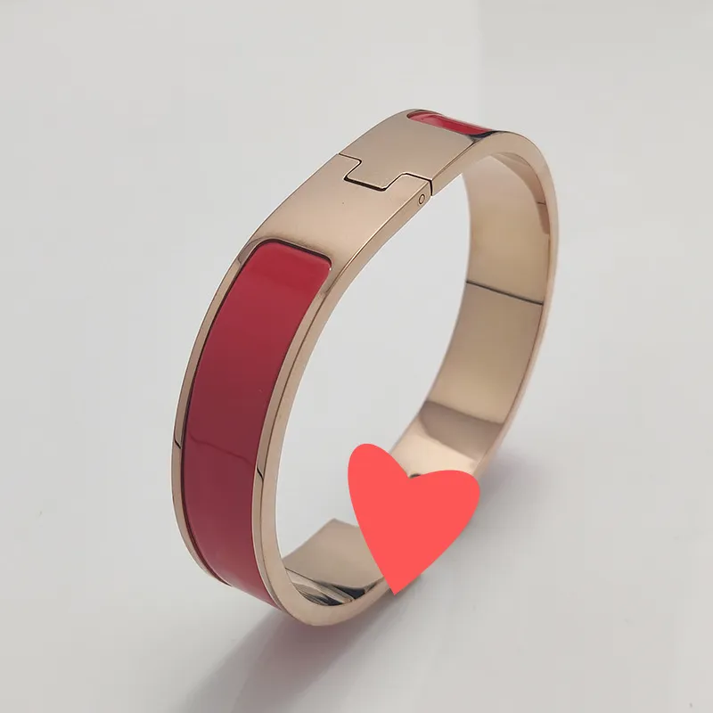 18K Yellow Gold Plated Designer Love Enamel Bracelet And Bangle