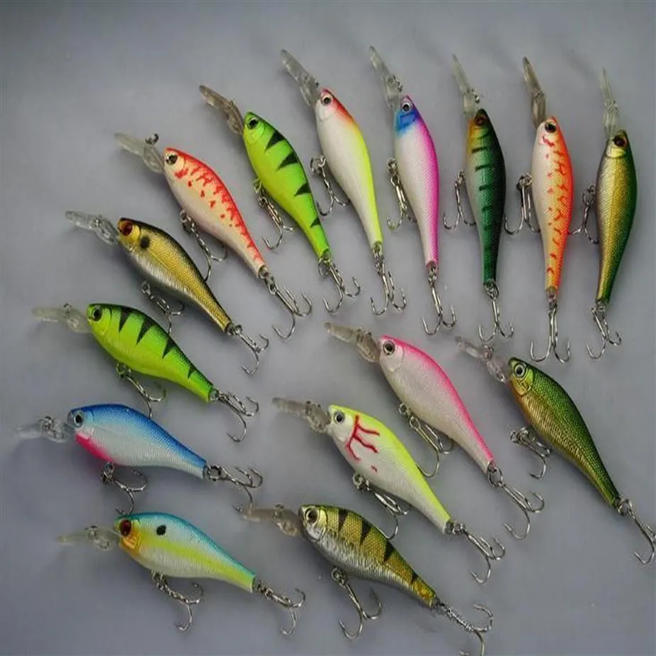 Whole Lot 30 Fishing Lures Frog Lure Fishing Bait Crankbait Fishing Tackle  Insect Hooks Bass 6 2g 8 5cm263I