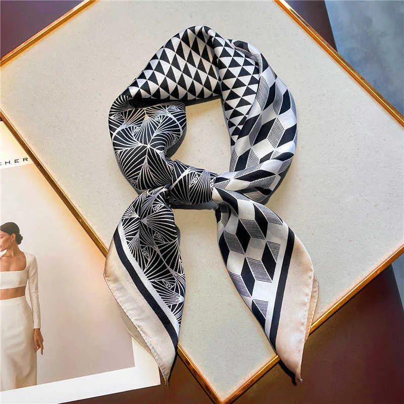 White Silk Hair Scarf Neck Scarf Hair Wrap White Silk Scarf For