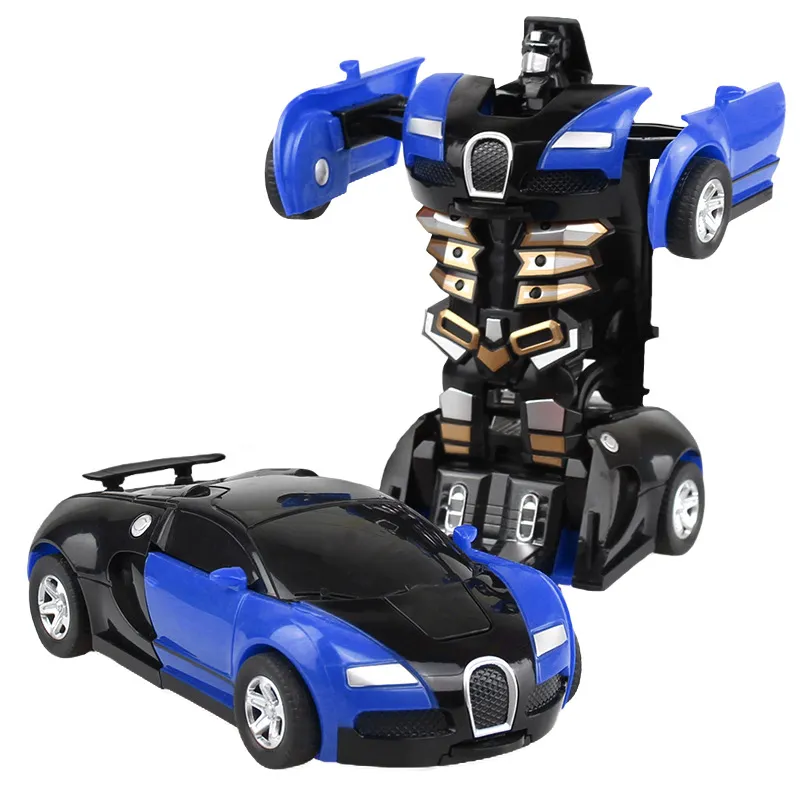 Bulk Batch Kids Transformer Car Robot Toys For Boys Girls Crash Transformer Toys 4-6 Years Old 30 Models DHL