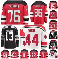 College wear Hockey 2022 Jack Hughes Hockey Jersey Nico Hischier P.K. Subban Miles Wood Dougie Hamilton Ryan Graves Dawson Mercer Jesper Bra