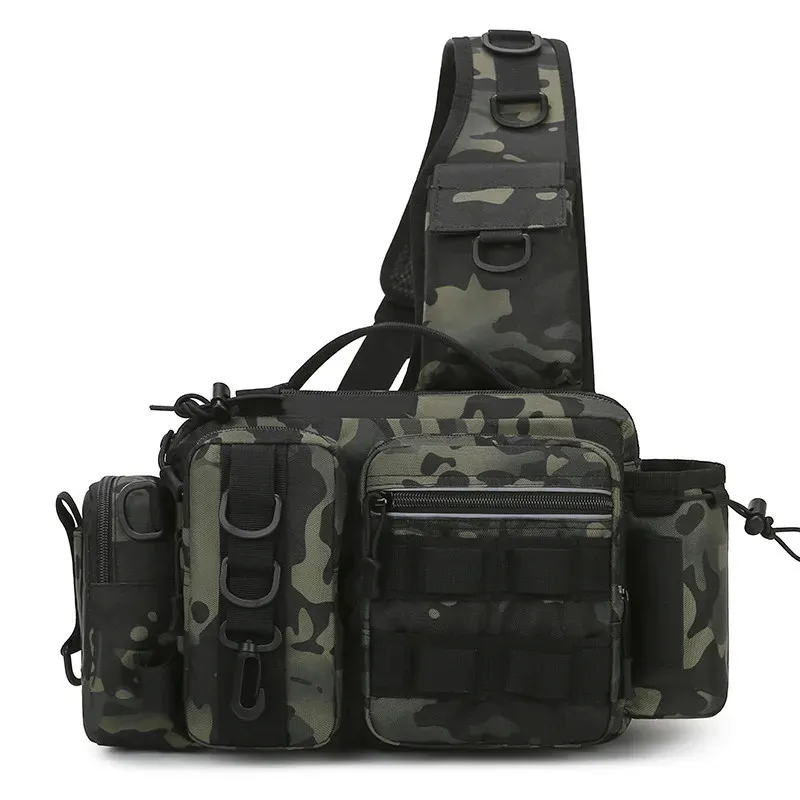 crossbody tackle bag Switchback Tactical Sling PORTABLE DIGITAL FISH SCALE High Quality Lightweight Fishing Sling