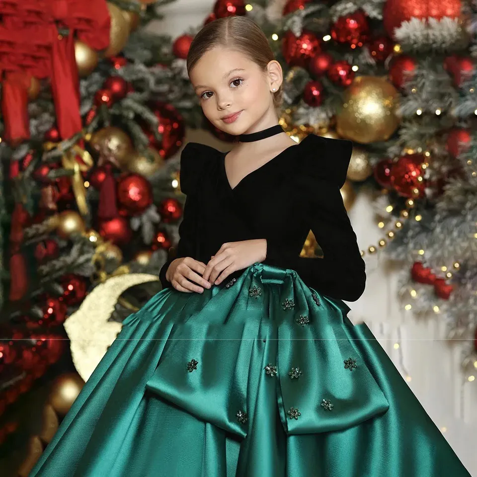 Emerald christmas dress deals