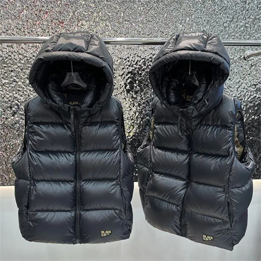Chalecos de pluma de ganso para hombre sales