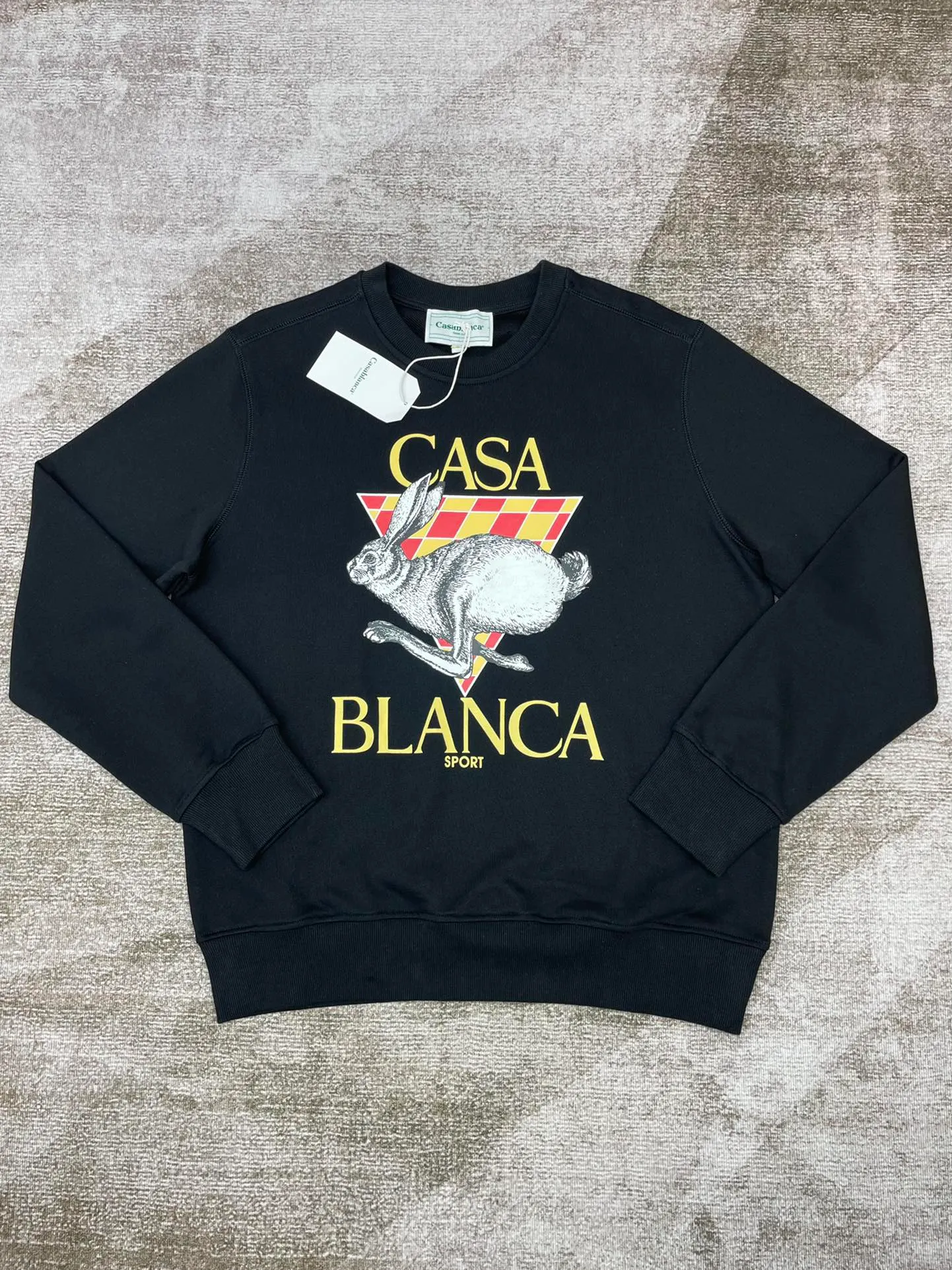 Yeni Sweatshirt Kazablanka Tasarımcı Kapşonlu Sıradan Narin El Embroidered Mektup Baskı Erkek veya Kadın Aynı Klasik Çok Yönlü Kazak Kazablan Tide Üstler