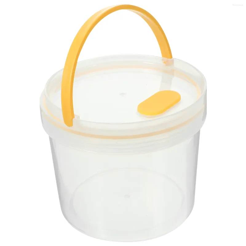 Plates Containers Toast Storage Box Airtight Beans Dry Fruit Jar Kitchen Plastic Lids Small