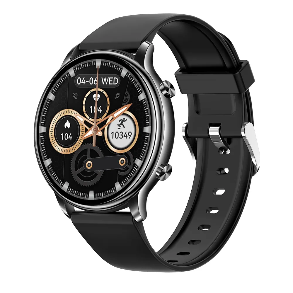 Orologio Intelligente Donna Con Diamanti - Risponde Alle Chiamate, Monitora Sonno E Frequenza Cardiaca, Compatibile Android E IOS