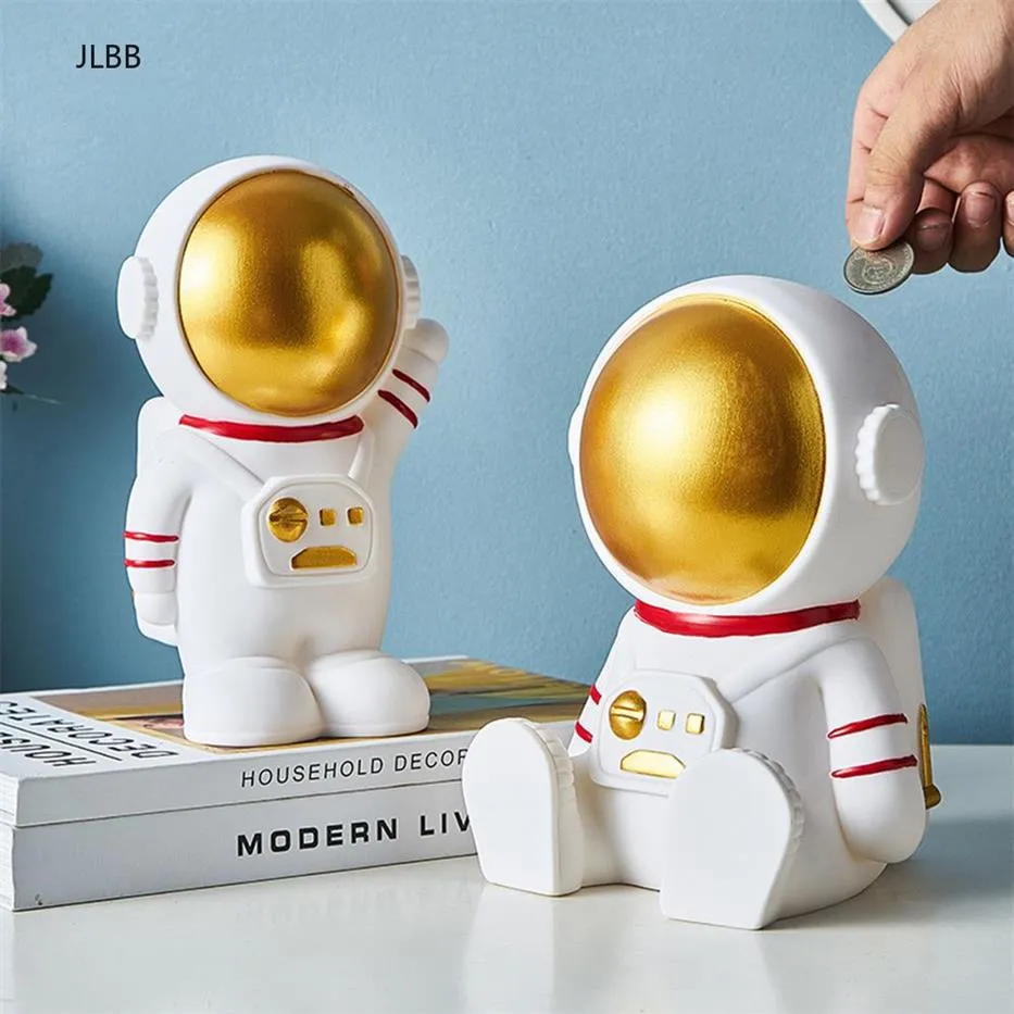 astronaut stora barn leksak gåva heminredning pengar lådbesparing för mynt piggy bank för anteckningar piggy bank barn myntlådor z2121