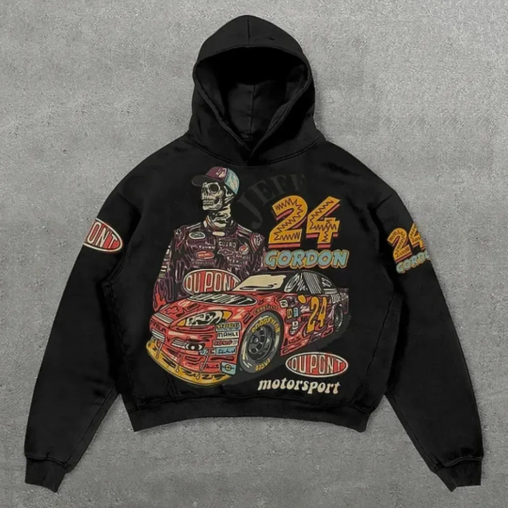 Sudaderas Con Capucha Para Hombre Sudaderas Y2K Sudadera Con Capucha Moda Personalidad Estampado De Calavera Sudadera Con Capucha De Gran Tamano Sudadera Hombres Mujeres Ropa 231128 De 16 59 DHgate