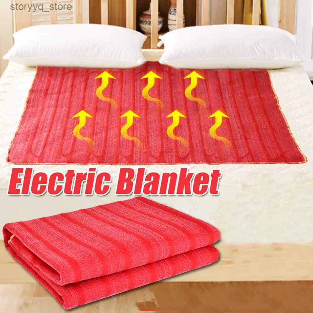 220V Electric Heating Wireless Heated Blanket With Thermostat Single