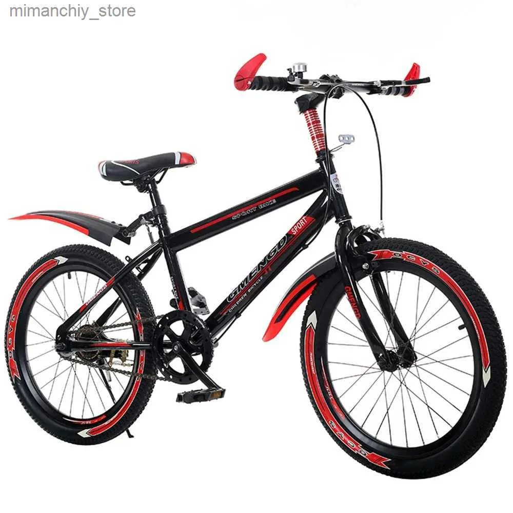 Bikes Mountainous Region Bicyc Children Bikes 20/22 Inches Foot Pedal Vehic Pupil 6 Sing Speed Standard Type Q231129