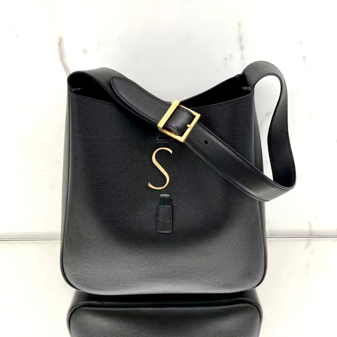 Top quality Mens le 5 a 7 hobo Bucket Luxury Designer bag Tote Womens fashion leather Underarm Drawstring Shoulder Clutch Bag lady Purse handbag travel CrossBody Bags