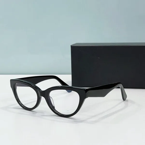 Erkekler için Optik Gözlükler Kadınlar Retro 3362 Stil Anti-Blue Liger Lens Plakası Yarım Çerçeve Kutu