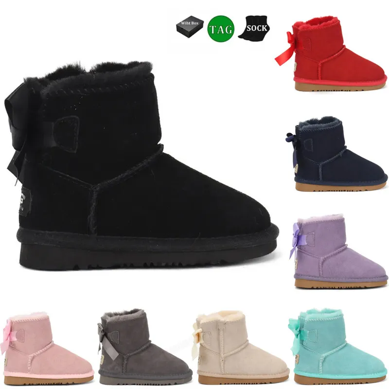 Classic Mini Winter Boots for Kids: Warm Stylish Snow Sneakers