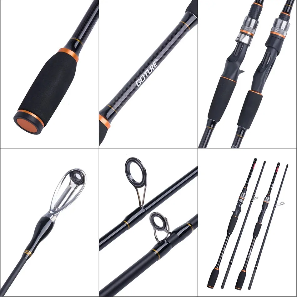 Boat Fishing Rods Goture Xceed 19836m Fuji Guide Ring Carbon Spinning  Casting Rod MMH Power Lure Rod Travel With Tube Bag 231129 From Xuan09,  $150.58