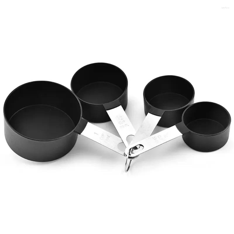 Strumenti di misurazione 8 pezzi/set tazze fai da te cucchiai set utensili accessori da cucina caffè cottura cottura acciaio inossidabile uso domestico