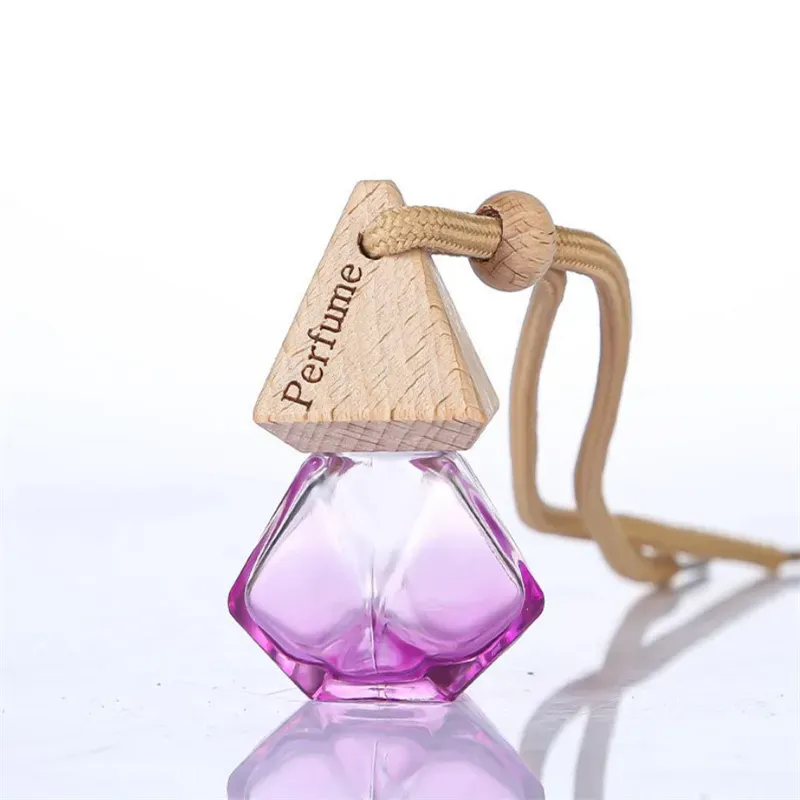 Car Perfume Bottle Car Hanging Decoration  Oils Diffusers Perfume Pendant Bottles Fragrance Air Fresher Ornament