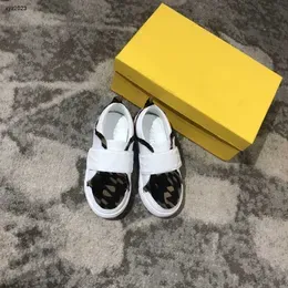 Fashion kids shoes high quality baby product toddler sneakers Size 26-35 Box packaging Buckle Strap girl boy running shoes Nov25