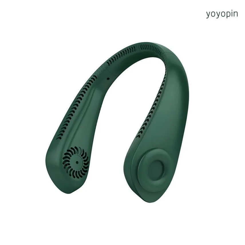 Xiaomi Youpin YOYOPIN Mini ventilateur de cou refroidisseurs d'air portables sans lame USB rechargeable ventilateurs de sport muets pour ventilateur extérieur Portat229M