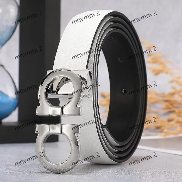 2023 With box Mens Designer Belt Men Luxury Fashion business FeRrAgAmOly Belts Womens ceinture Metal Buckle Waistband cintura Holiday Gifts