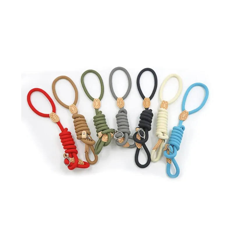 2024 Nylon Duable P-Chain Training Dog Leash Strong Heavy Duty Pet Walking Lead Leashes Dog Rope for Medium Large and Small Dogs