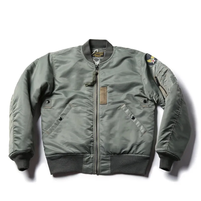 Herrjackor Bronson Repro USAF 1955 MA-1 Flight Jacket 50S vinter Men Militärbomberrock 231129