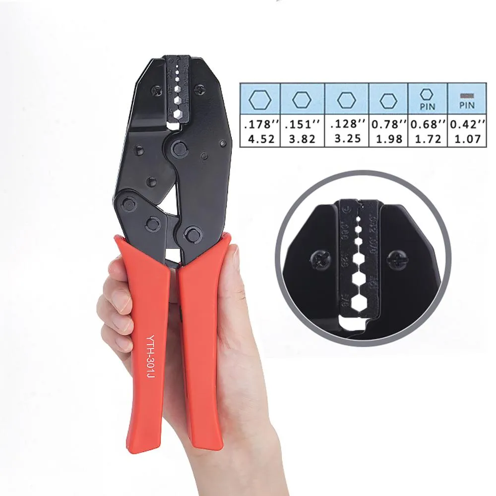Screwdrivers Multifunctional Crimping Pliers Cable Lug Crimper Tool Bare Terminal Wire Plier Cutter Cutters Cutting Hand Tools