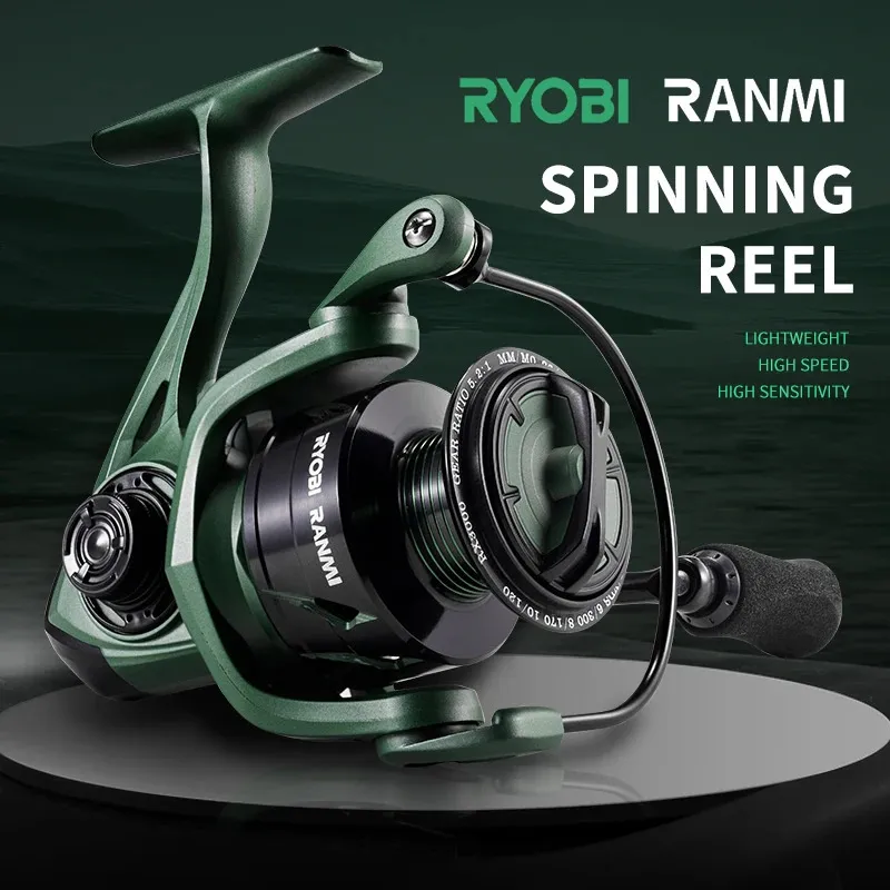 RYOBI RANMI RX Fly Fishing Reel Ultralight Metal Kastking Spinning Reels  With 52.1 Gear Ratio, 71BB, Max Drag For Saltwater Or Freshwater Fishing  22LBS Model 231129 From Xuan09, $10.87