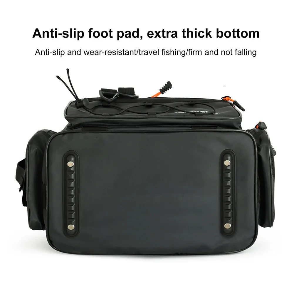 Fishing Tackle Boxes Large-capacity Camping Bag Multi-pocket Fishing Tackle  Bags Scratchproof Wear-resistant for Cycling Travel