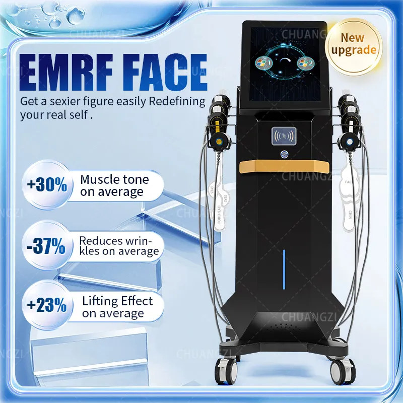 Factory price EMS Facial Muscle Stimulator Anti Aging EMS face Machine High Intensity Strong Pulsed Magnetic Vline Face Tightening