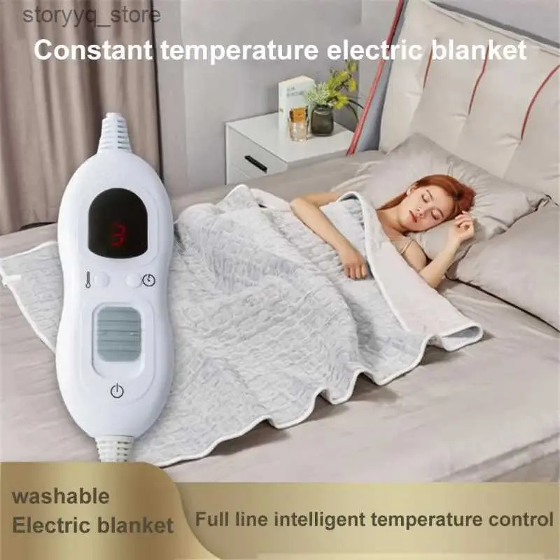 Electric Blanket High Quality Hot Compress Blanket Water Wash Electric Blanket Winter Warmer Blanket Home Products Multipurpose Heating Pad Q231130