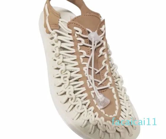 Sandals Hand-woven Summer Breathable Shoes Sports Non-slip Men'swomen's Mesh Beach Fashion Zapatillas Hombre