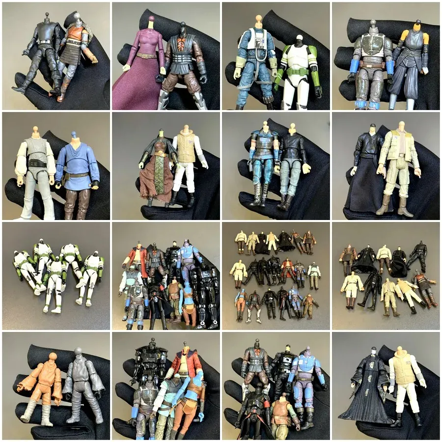 Diğer Oyuncaklar Paketi Lot 3 75 SW Vintage Koleksiyon Trooper Asker Aksiyon Figürleri Vücut Aksesuar Değiştirme Sadece Nadir 231128