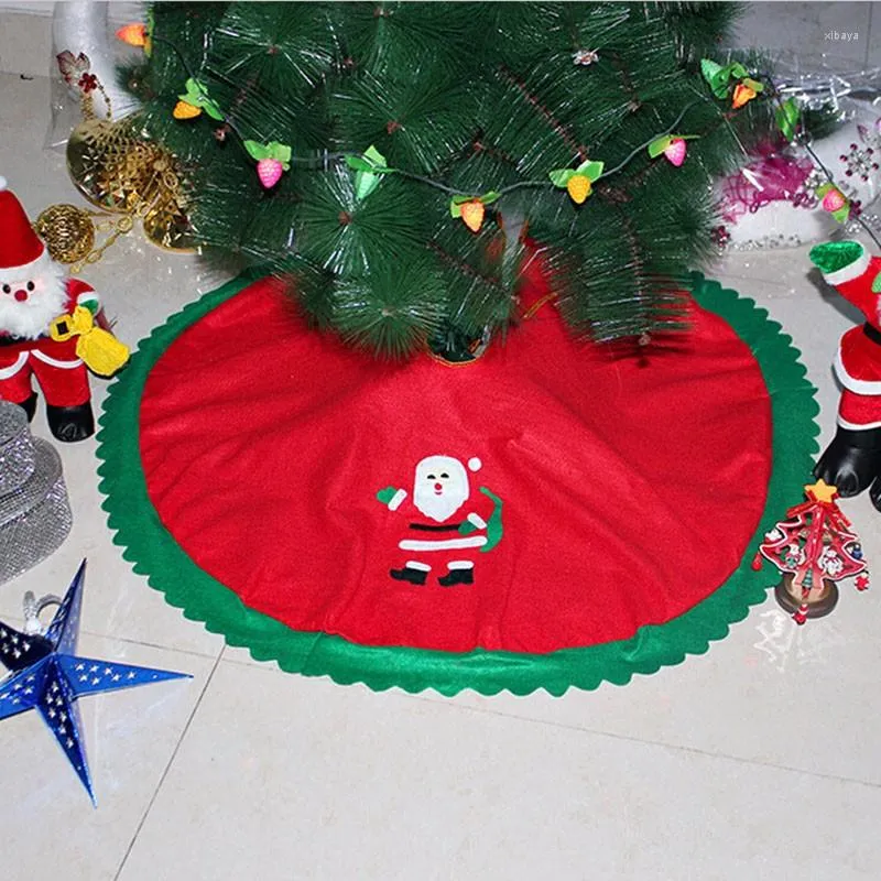 Decorações de Natal 90cm Santa Claus Skirt Saias de Natal Decoração Merry Supplies EJ871343