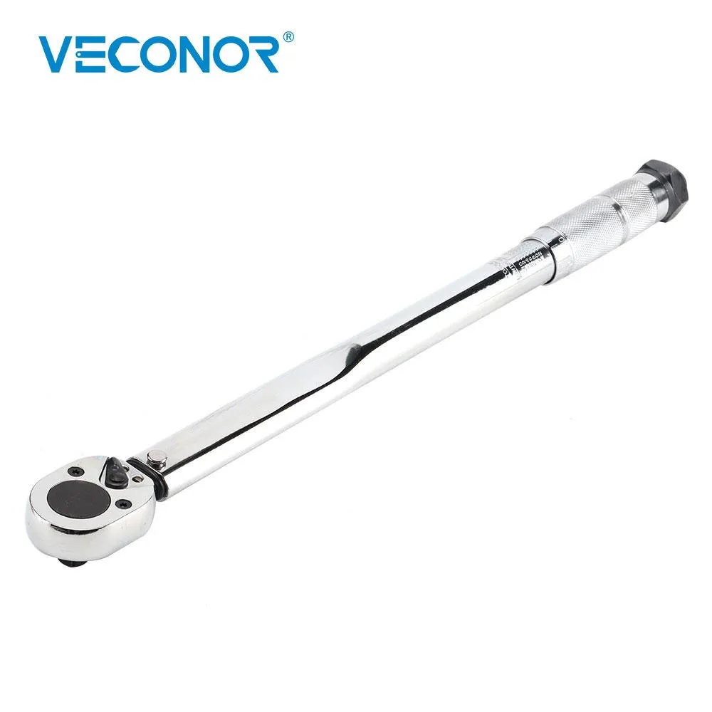 Chaves de fenda 1/2 Polegada Drive 28210N.m Preset Torque Wrench Spanner Ferramenta Ferramenta manual de aço cromo vanádio para reparo de carro motor de bicicleta