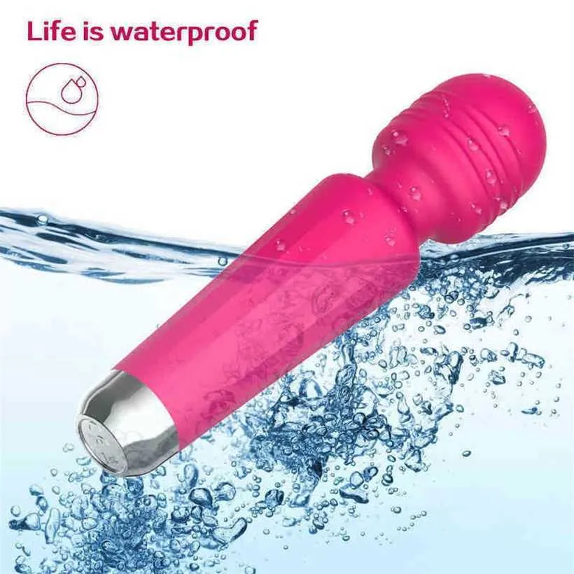 Вибраторы Беспроводные фаллоимитаторы Mini Av Vibrator Magic Wand для женщин Clitoris Sti