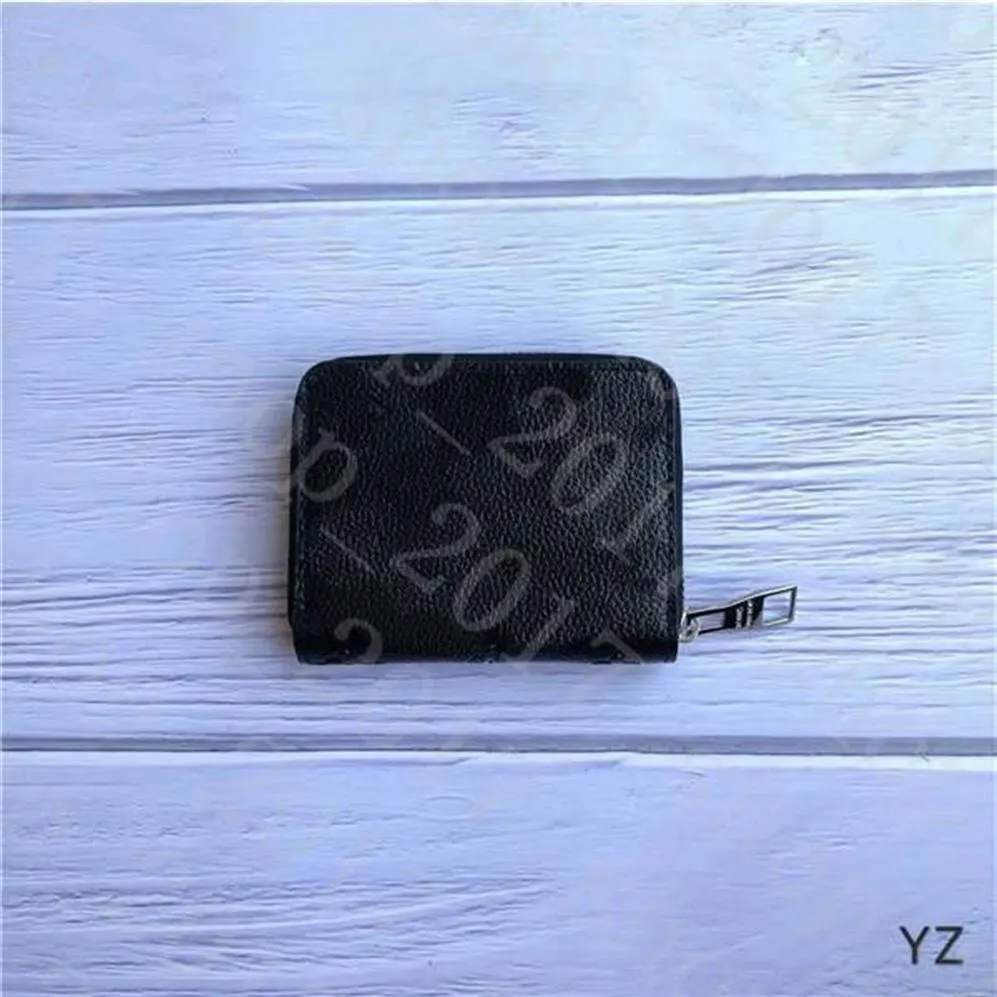 HH New Black Multi Style Classic Encluding Designer Men Wallet Women Pu Short Wallets Bag Bag Small Coin Pres264k