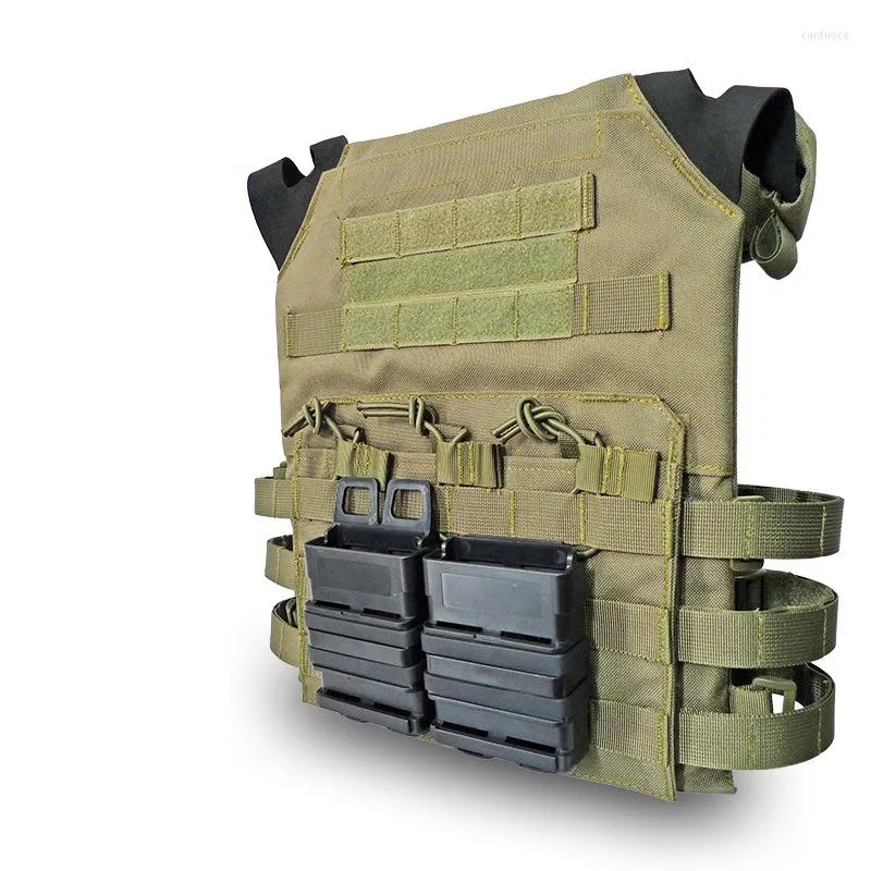 Hunting Jackets Water Egg Soft Q Sleeve Fastmag5.56 Cartridge Clip Quick Pull Box Tactical Vest Accessory 7.62 Rubber