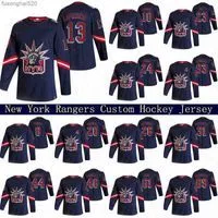 Alexis Lafreniere Custom N York Rang2021 Reverse Retro Jersey 10 Artemi Panarin 24 Kaapo Kakko 23 Adam Fox 99 Gretzky Hockey Jerseys