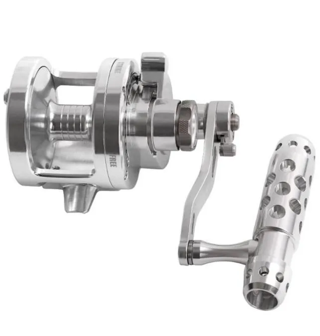 SALTWATER Baitcasting Okuma Reels With Two Speeds For Big Game