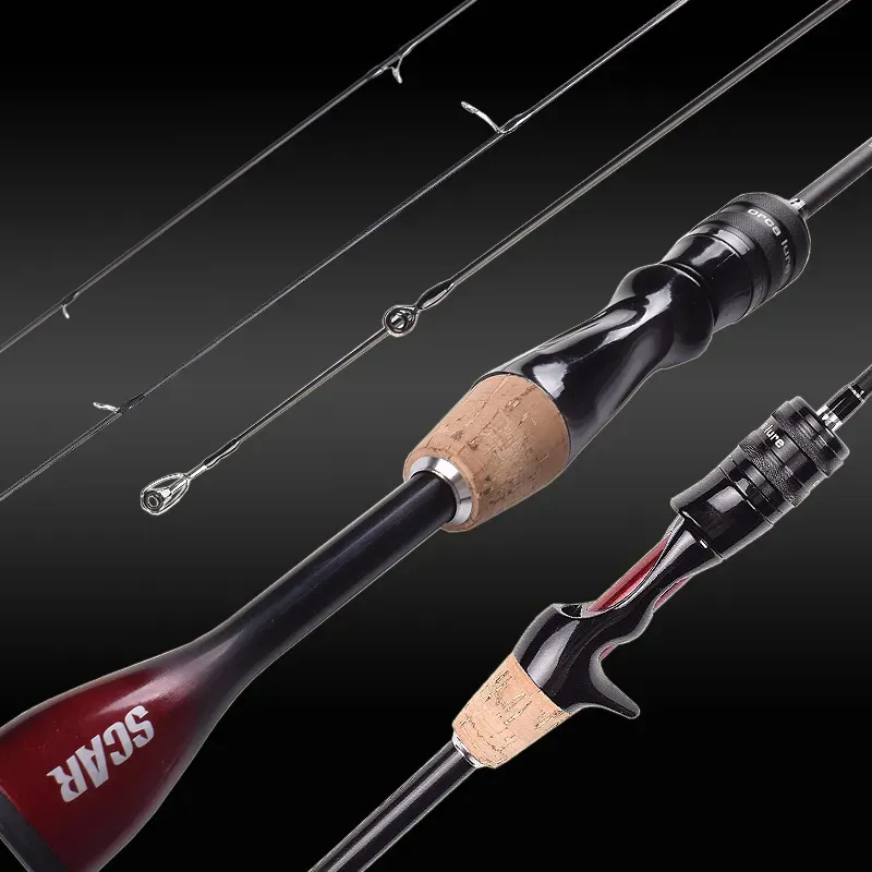Mavllos ORKA Carbon Bass Fishing Rod: Fast UL Tip, 15g Lure, 18LB Force ...