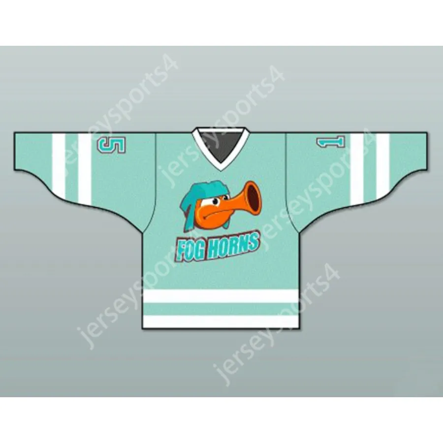 MAILLOT DE HOCKEY RILEY 15 FOGHORNS VERT personnalisé NOUVEAU Top cousu S-M-L-XL-XXL-3XL-4XL-5XL-6XL